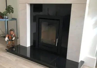 Fireplace and stove