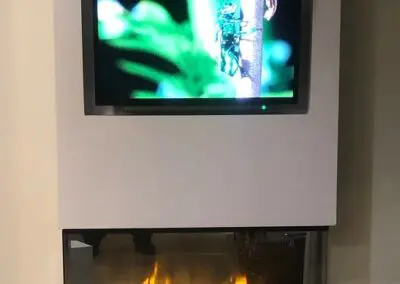 Home entertainment wall