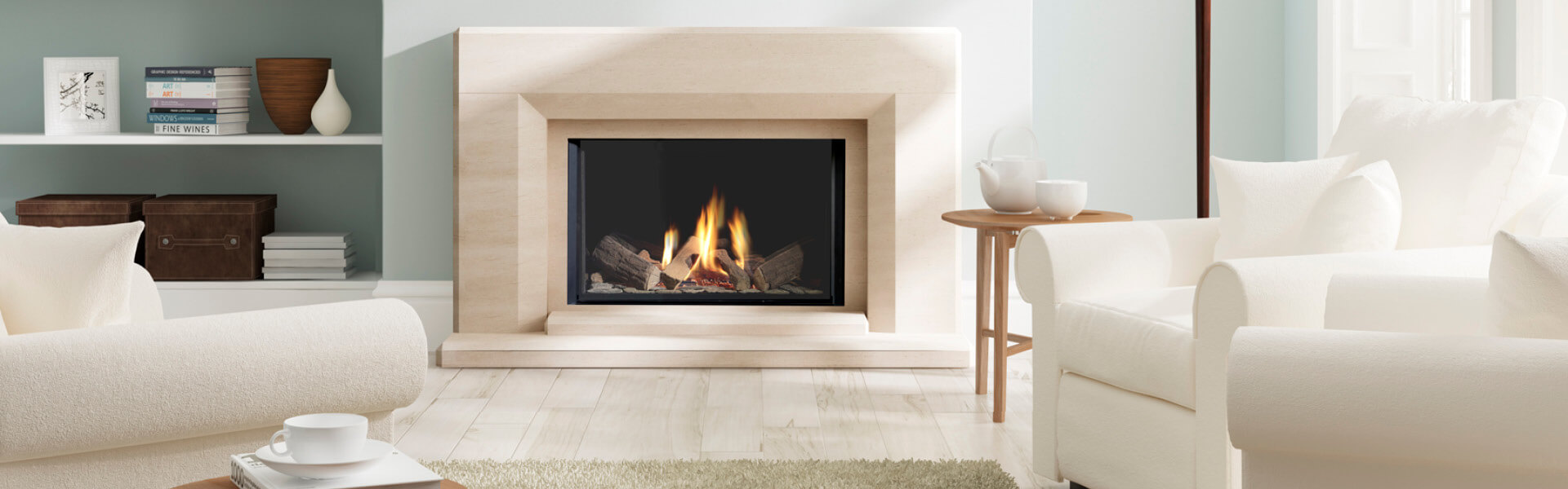 Fireplace showroom Bourne Fireplace Finesse Bourne
