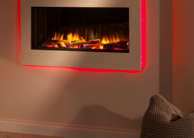 The Polaris Electric Fire by Fireplace Finesse Bourne