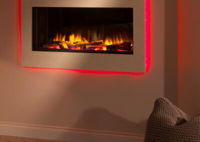 The Polaris Electric Fire by Fireplace Finesse Bourne