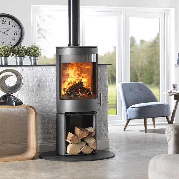 Freestanding Cylinder stove-Fireplace Finesse