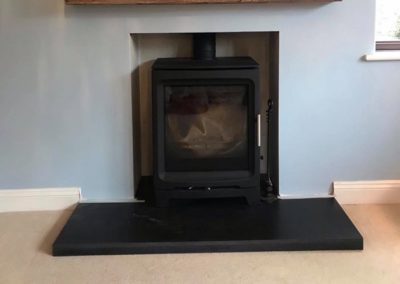 Fireplace Finesse Purevision PV5 wide stove