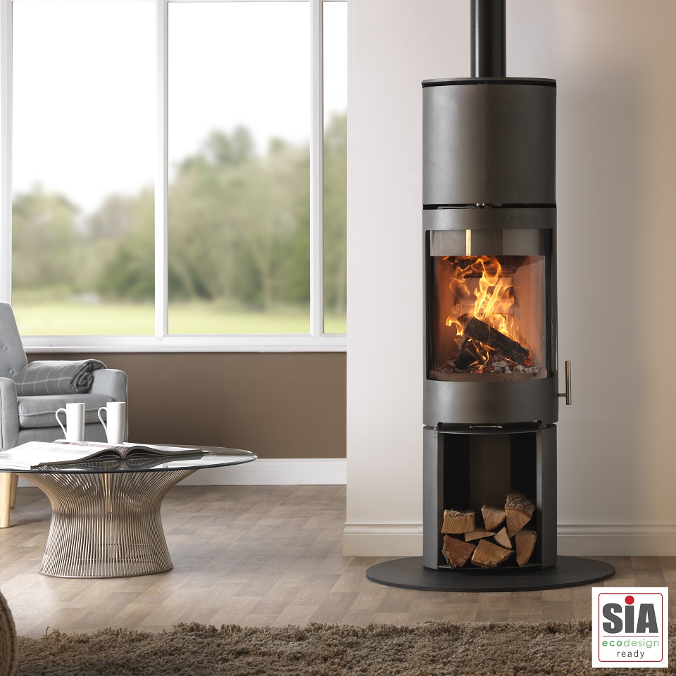 Cylindrical woodburing stoves-Fireplace Finesse