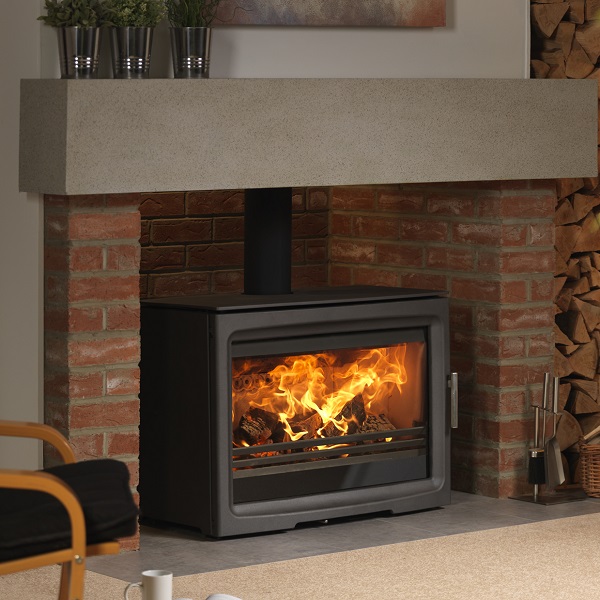 Multi-fuel stoves by Purevision-Fireplace Finesse