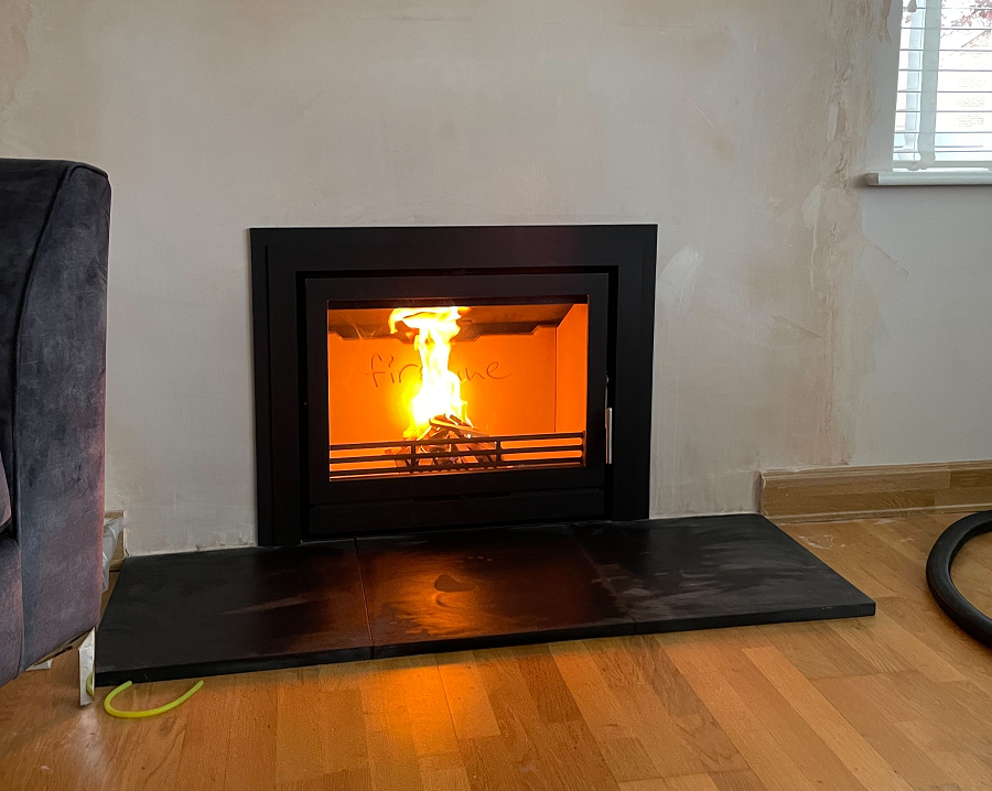 Fireline FPi8 inset stove 8kw Fireline FPi8 inset stove 8kw