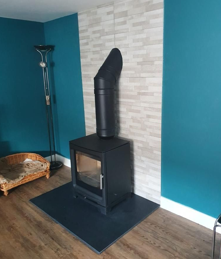 Purevision PV5 wide black stove Purevision PV5 wide black stove