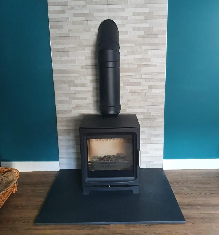 Purevision PV5 wide black stove Purevision PV5 wide black stove
