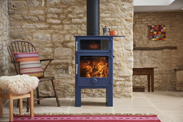 Wood Burner in Sleaford by Dean Forge -Dartmoor Baker 8 High Wood Burner in Sleaford by Dean Forge -Dartmoor Baker 8 High